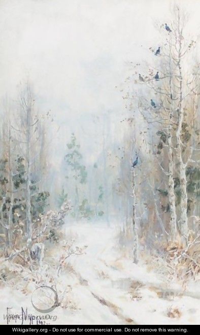 Winter Landscape - Vladimir Leonidovich Muraviov