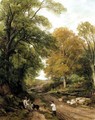 A Surrey Lane - Frederick William Hulme