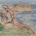 Montauk Light - Frederick Childe Hassam