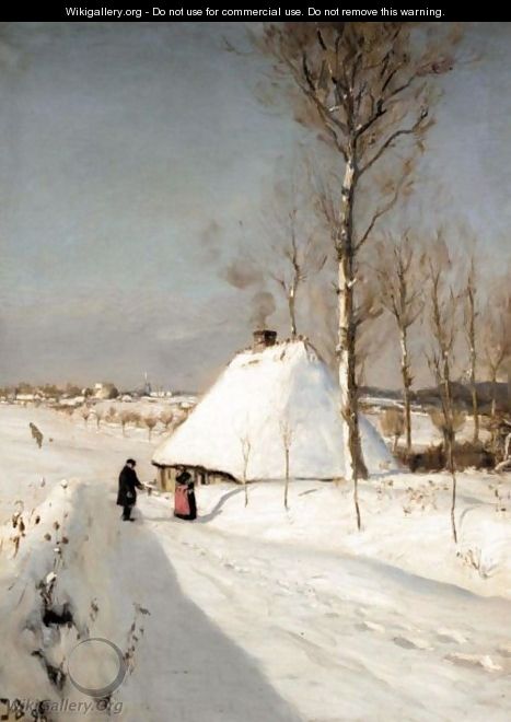 Winter Landscape - Hans Anderson Brendekilde