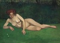 Nude With Butterflies, 1909 - Felix Edouard Vallotton