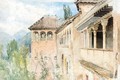 Tocador De La Reina, The Alhambra, Grenada, Spain - Myles Birket Foster