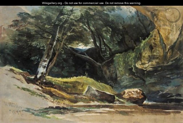 A Rocky Pool - William James Muller