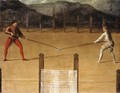 A Duelling Scene Said To Have Taken Place On 8 March 1541 Between Simon Da Parma And Hector Sacco - North-Italian School