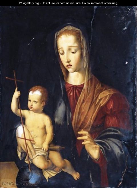 The Virgin And Child - (after) Luis De Morales