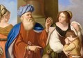 The Expulsion Of Hagar And Ishmael - (after) Giovanni Francesco Guercino (BARBIERI)