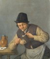 A Peasant With His Pipe - (after) Adriaen Jansz. Van Ostade