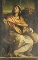 Saint Agnes - (after) Andrea Del Sarto