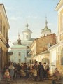 View Of Novgorod - Petr Petrovich Vereschagin