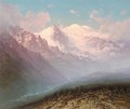 View Of Mount Elbrus In The Caucasus - Ilya Nikolaevich Zankovsky