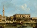 Venice, A View Of The Molo With The Piazzetta And The Palazzo Ducale - (after) Francesco Tironi