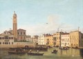 Venice, A View Of The Grand Canal At Cannaregio 2 - Venetian School