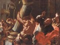 Samson Destroying The House Of Philistines - Lorenzo De Caro