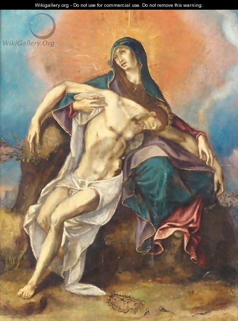 The Pieta - (after) El Greco (Domenikos Theotokopoulos)