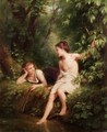 The Woodland Pool - Fritz Zuber-Buhler