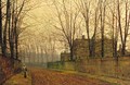 Late October At Ritson - John Atkinson Grimshaw