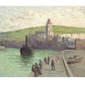 Le Treport, La Jetee - Maximilien Luce