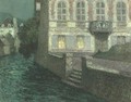 Maison Sur La Riviere Au Clair De Lune - Henri Eugene Augustin Le Sidaner