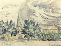 Bourg St. Andeol - Paul Signac