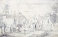 Study Of A Riverside Cottage - David The Younger Teniers