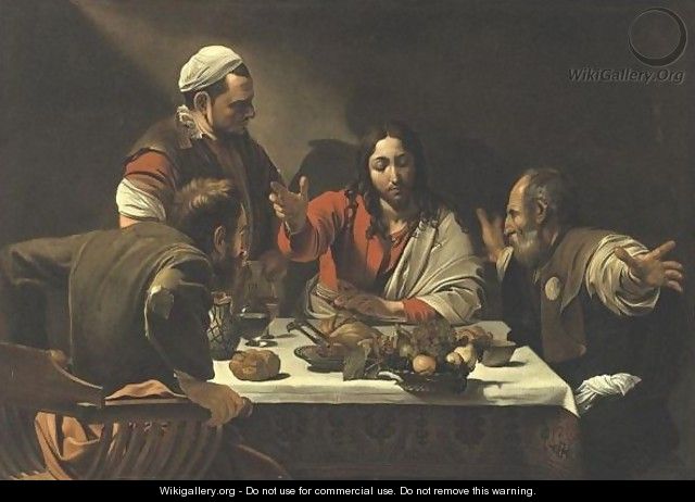 The Supper At Emmaus - (after) Michelangelo Merisi Da Caravaggio