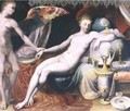 Venus And Cupid - (after) Francesco Primaticcio