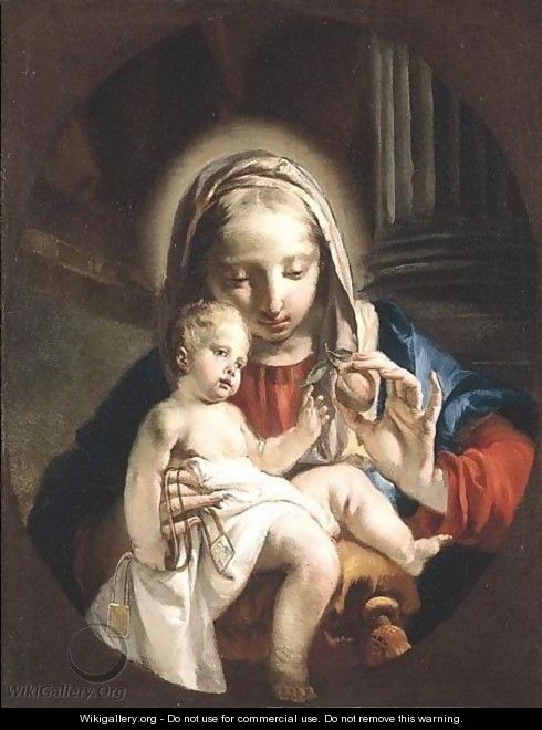 Madonna And Child - Giovanni Battista Tiepolo