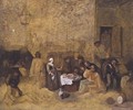 Peasants In A Tavern - Egbert van the Elder Heemskerk