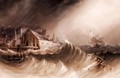 Stormy Coastal Scene - Henry Barlow Carter