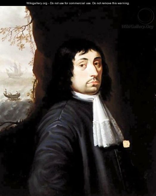 Portrait Of Admiral Bodham - (after) Pieter Nason