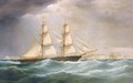 The Brig Mignonette Inward Bound Off Dover - Samuel Walters