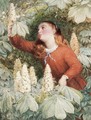 Picking Chestnuts - (after) Sir Hubert Von Herkomer