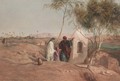 Figures By A Well, Near Cairo - Frederick Goodall
