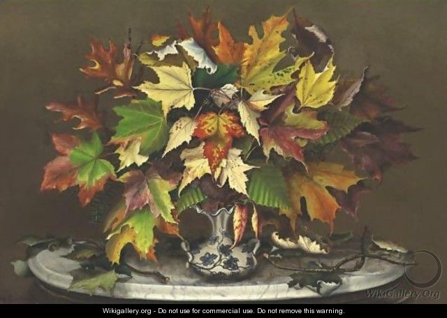 Autumn Leaves - Sarah J. Prentiss