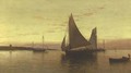 Sailboats At Sundown - Alfred Thompson Bricher