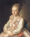 Portrait Of Grand Duchess Natalia Alexeevna, First Wife Of Emperor Paul I - (after) Alexander Roslin