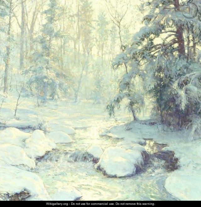 Sunlight On December Snow - Walter Launt Palmer