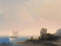Tartars On The Coast - Ivan Konstantinovich Aivazovsky
