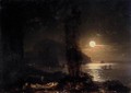 Moon Over The Ayu-Dag - Ivan Konstantinovich Aivazovsky