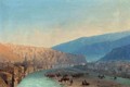 View Of The River Terek - Ivan Konstantinovich Aivazovsky