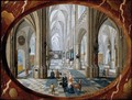 The Interior Of A Gothic Church, Looking East - Pieter the Younger Neefs