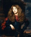 Portrait Of Joseph Hoeufft, Three-Quarter Length, Wearing Armour - Nicolaes Maes