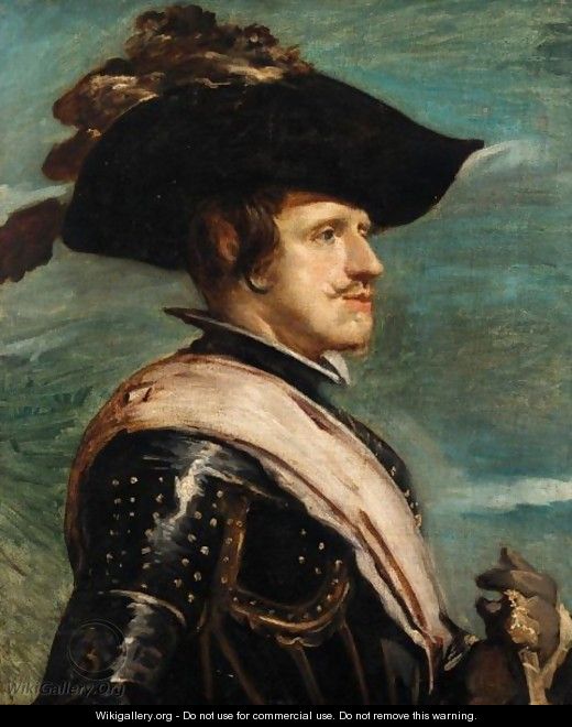Portrait Of King Philip IV Of Spain (1605 - 1665) - (after) Diego Rodriguez De Silva Y Velazquez