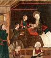 The Birth Of The Virgin - Spanish School