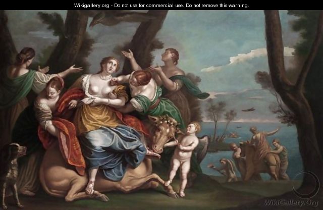 The Rape Of Europa - (after) Paolo Veronese (Caliari)