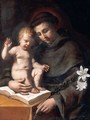 Saint Anthony Of Padua With The Infant Christ - Giovanni Francesco Guercino (BARBIERI)