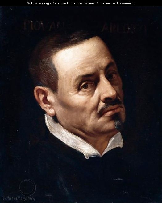 Portrait Of A Gentleman, Head And Shoulders, Said To Be Arlotto Mainardi Called Piovano Arlotto (1396-1484) - Baldassarre Franceschini
