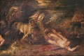 Christ And The Adulteress - (after) Sir Peter Paul Rubens