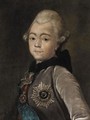 Portrait Of Paul I - Russian School