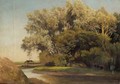 River Landscape - (after) Johann Wilhelm Schirmer